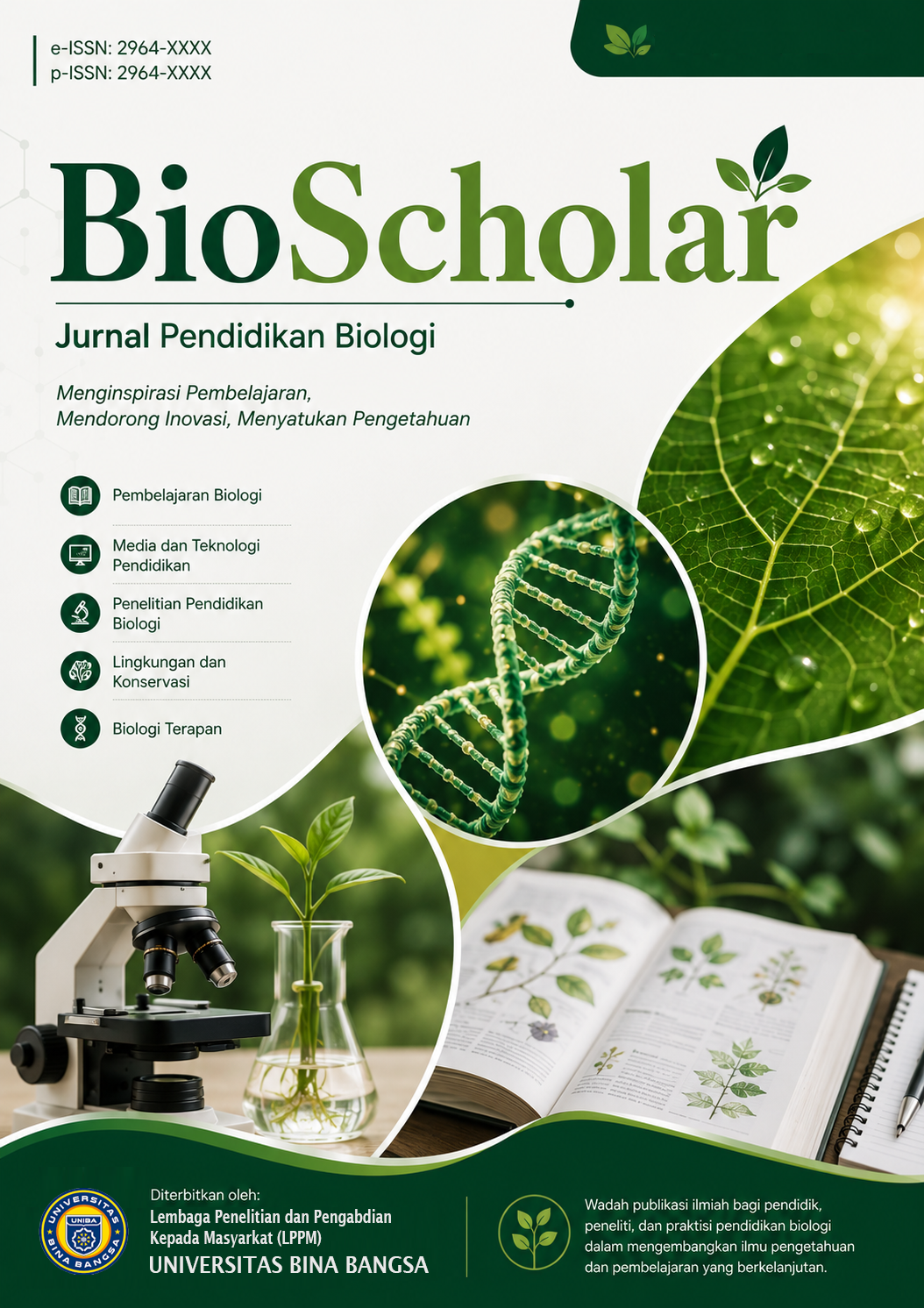 					View Vol. 1 No. 1 (2026): Jurna Ilmiah Biologi
				